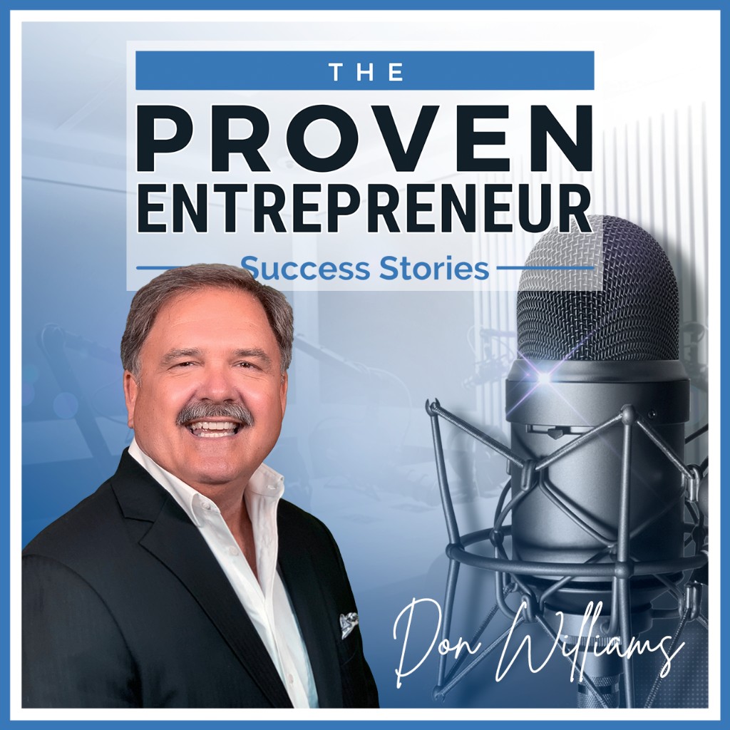 Don Williams hosting The Proven Entrepreneur Show in the studio